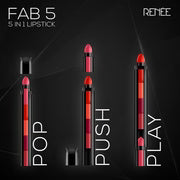 HUDA Fab 5 Matte Finish 5 in 1 Lipstick