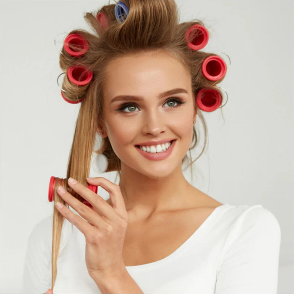Self Grip Hair Rollers 6 Pcs