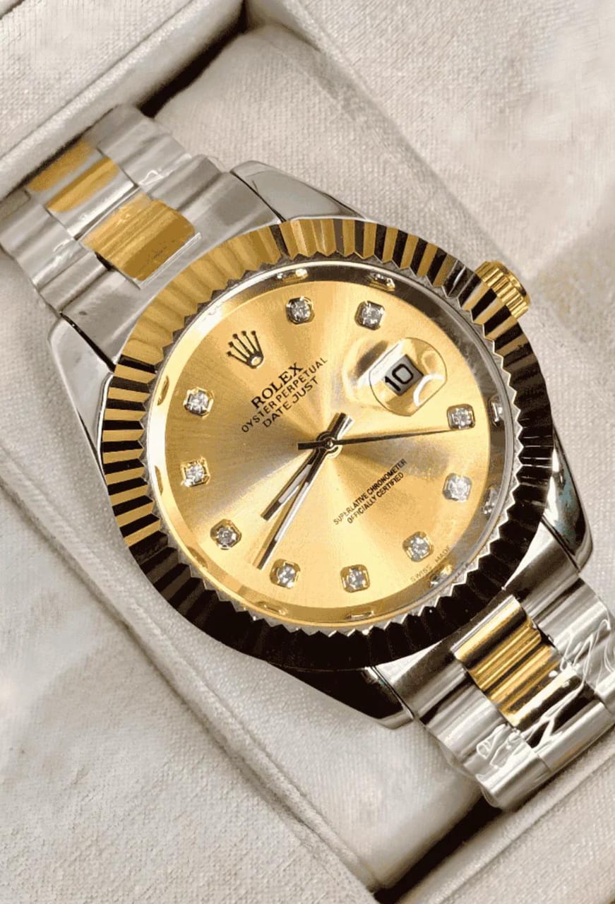 Rolex Watch – Two-Tone gold Dial